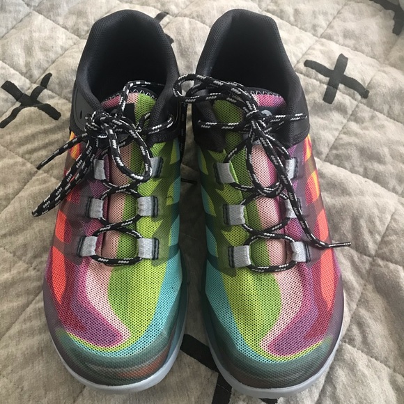 womens merrell antora rainbow